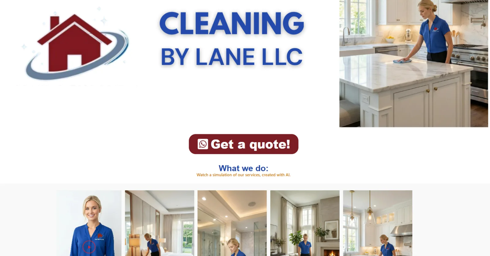 Imagem do projeto Cleaning By Lane - LLC