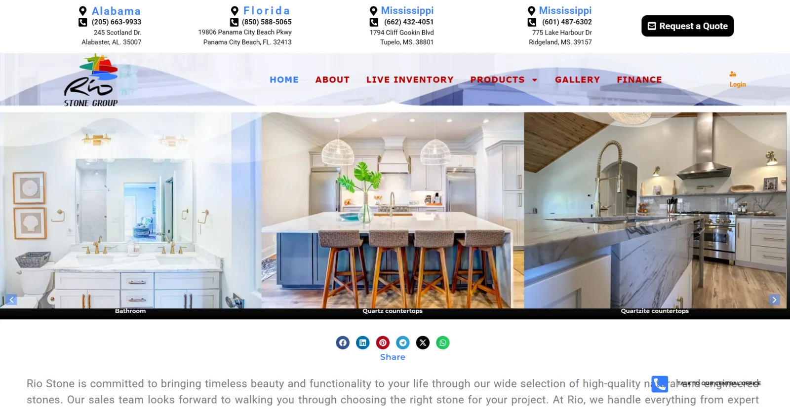 Image of the project Rio Stone Group